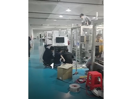柔性機械臂生產(chǎn)現(xiàn)場