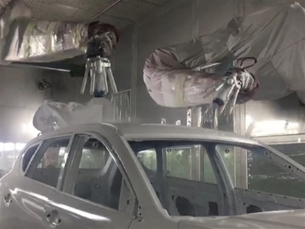 汽車整車噴涂柔性機械臂